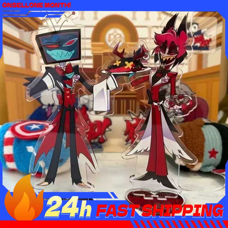 Merchandise Anime - Hazbin – figurines de serveur Alastor,