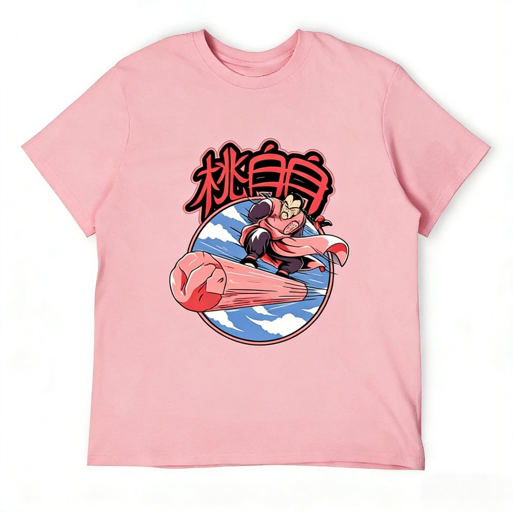 Popular Anime Merchandise - T-shirt unisexe en pur coton Dragon