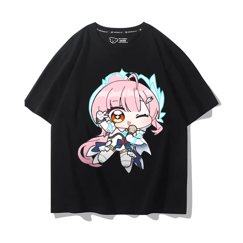 Popular Anime Merchandise - T-shirt populaire du jeu Wuthering Waves,