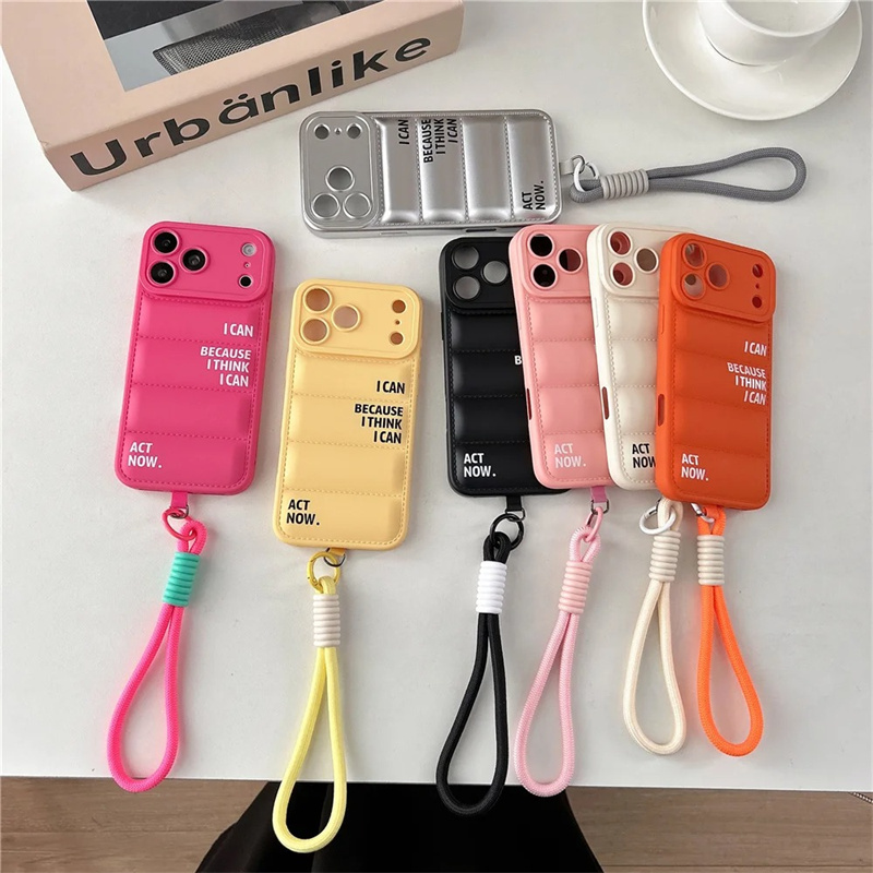 Coque Minimaliste en Silicone  - Lanyard Anime Logo avis et prix