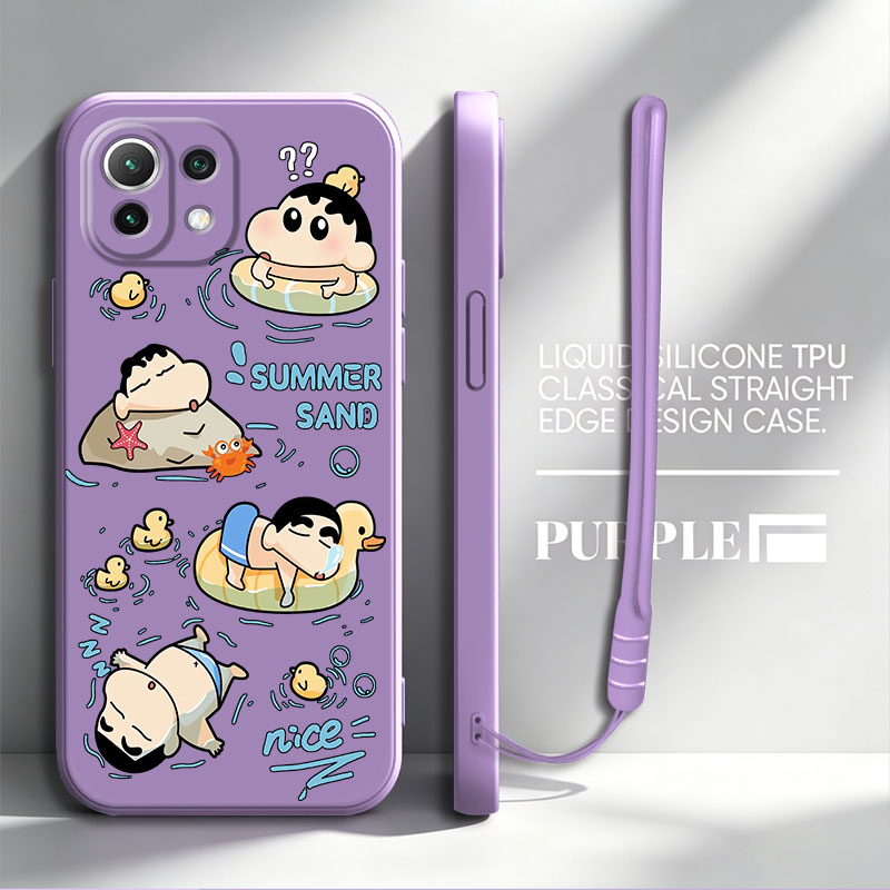 Coque de téléphone Cra-yons Sh - Lanyard Anime Logo avis et prix