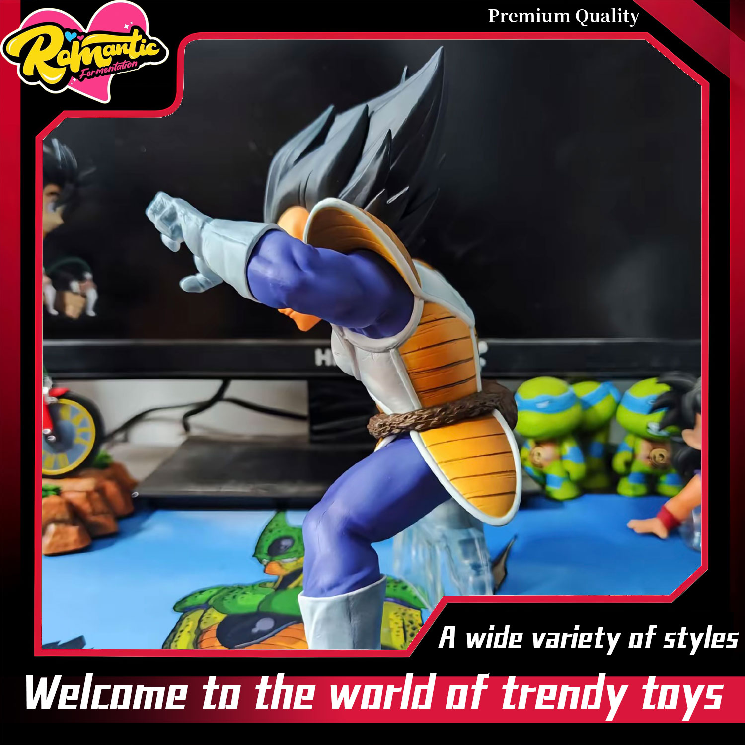 Figurine Vegeta Anime GK en po - Popular Anime Merchandise avis et prix