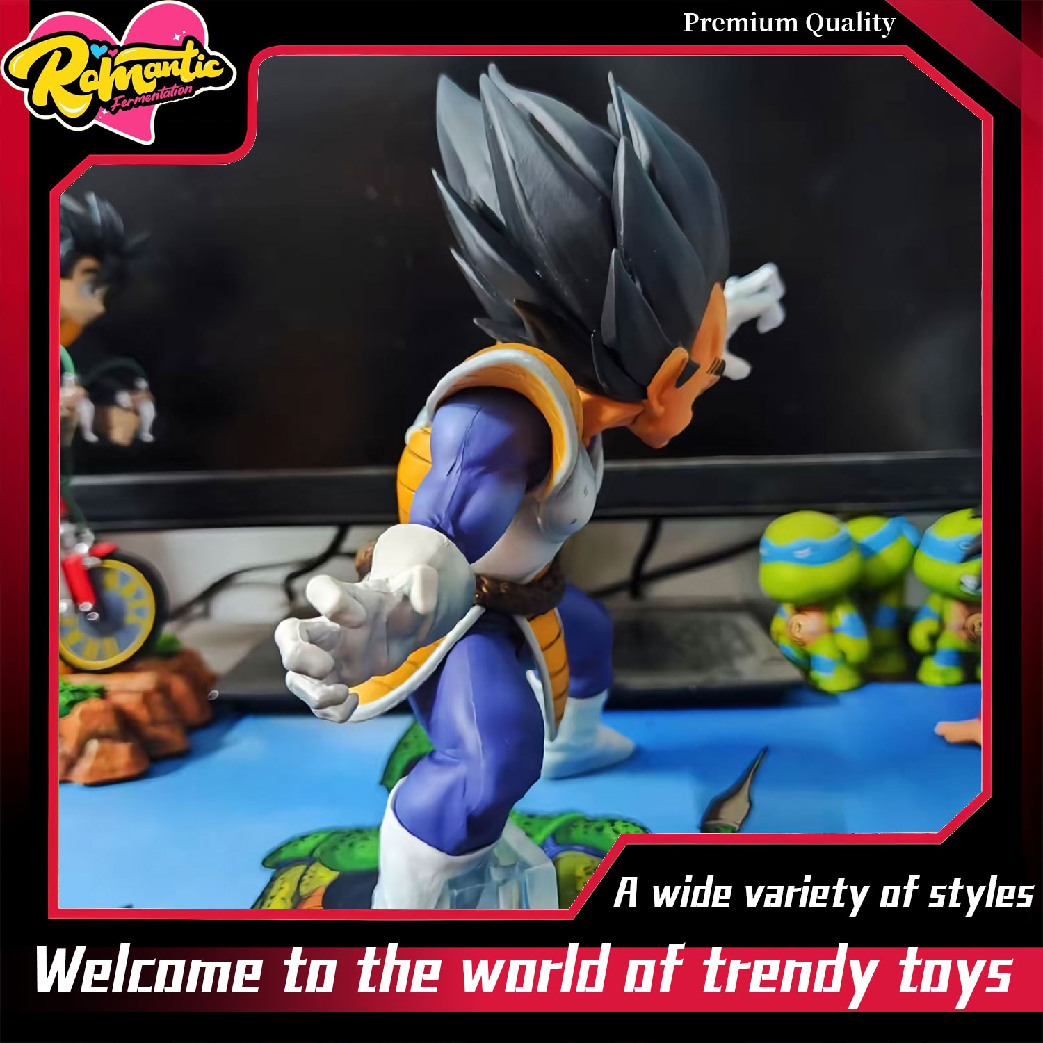 Figurine Vegeta Anime GK en po - Popular Anime Merchandise avis et prix