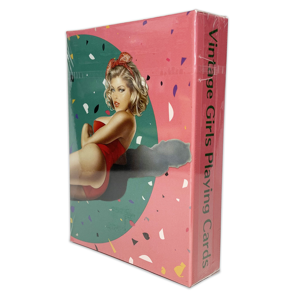 Américain rétro Sexy belle dam - Themed Playing Card avis et prix
